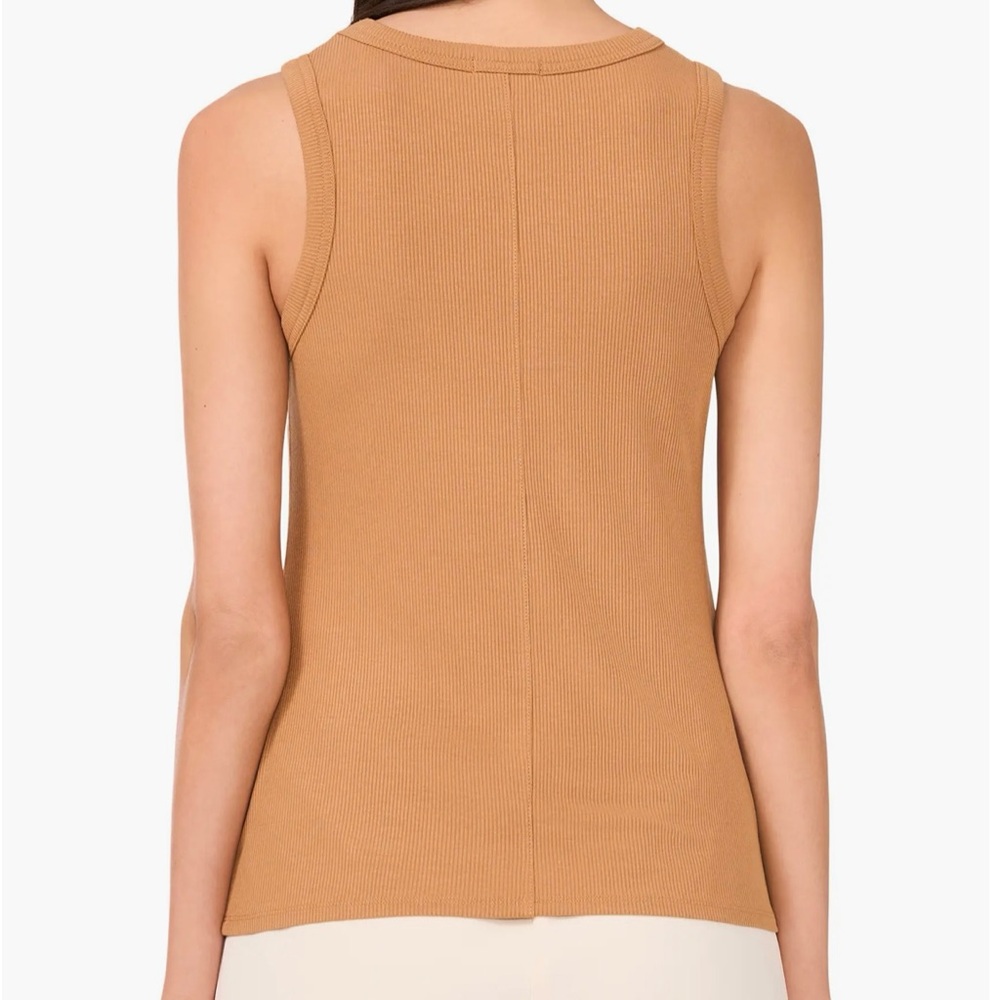 Halogen Ribbed Tank Top - Picture 2 of 6